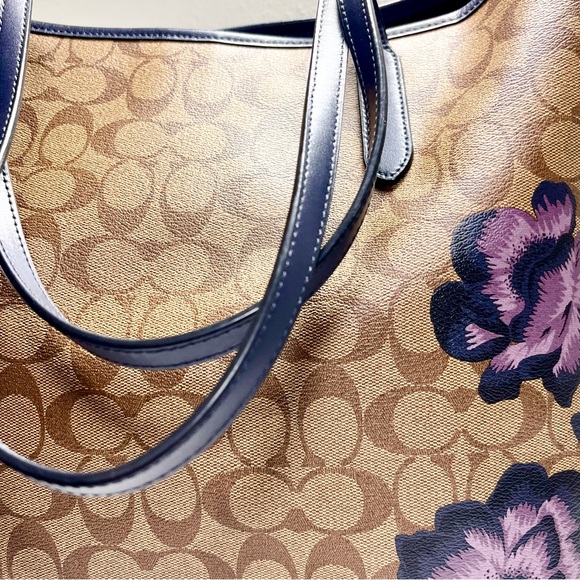 Coach City Tote Kaffe Fassett Print - Picture 2 of 9